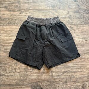 Men's Black Cargo Shorts